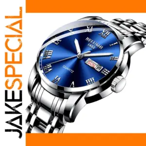 BELUSHI Men's Luxury Waterproof Quartz Watch