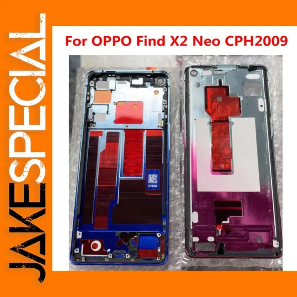 Front Housing LCD Frame for OPPO Find X2 Neo CPH2009