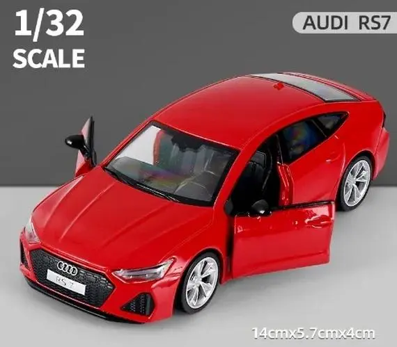 1:32 Audi RS6 RS7 Diecast Alloy Car Model 16 1:32 Audi RS6 RS7 Diecast Alloy Car Model - Image 16