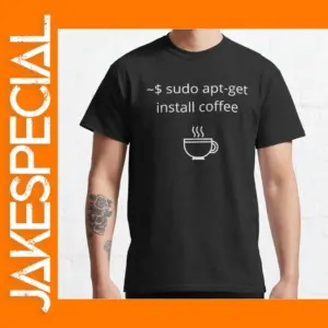 Funny Linux Humor Graphic T-Shirt for Developers