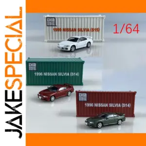 Nissan Silvia S14 S15 Diecast Model 1:64