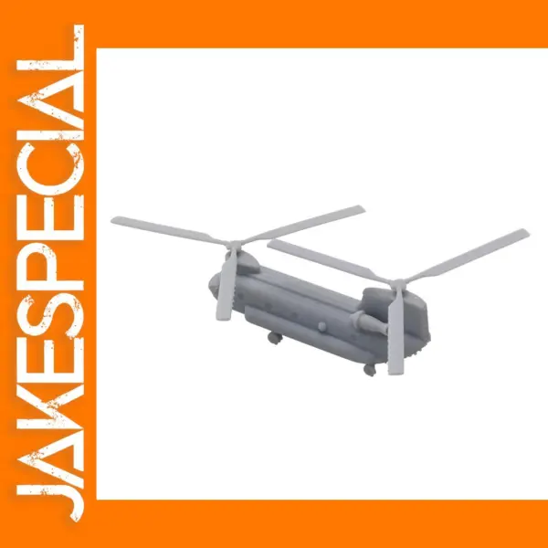 5 Set CH-47 Chinook Resin Model Helicopters
