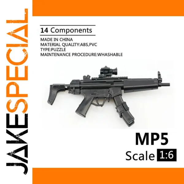 1/6 MP5 Submachine Gun Model Kit