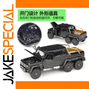 Mercedes G63 AMG 6x6 Diecast Model Necklace
