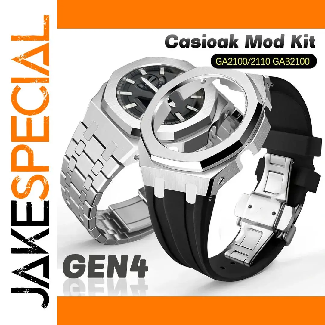 Gen4 Casioak G-Shock GA-2100 Stainless Steel Bezel Kit 1 Gen4 Casioak G-Shock GA-2100 Stainless Steel Bezel Kit