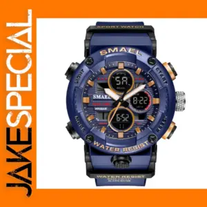 SMAEL Waterproof LED Digital Sport Watch 8038