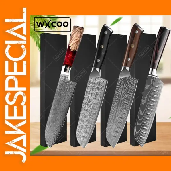 Professional Chef's Damascus Steel Kitchen Knife
