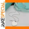Heart-Shaped Love Key Necklace for Women
