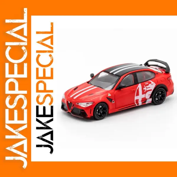 Alfa Romeo Giulia GTAm Diecast Model Car 1:64