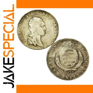 1840 Saxony Conventionsthaler Silver Copy Coin