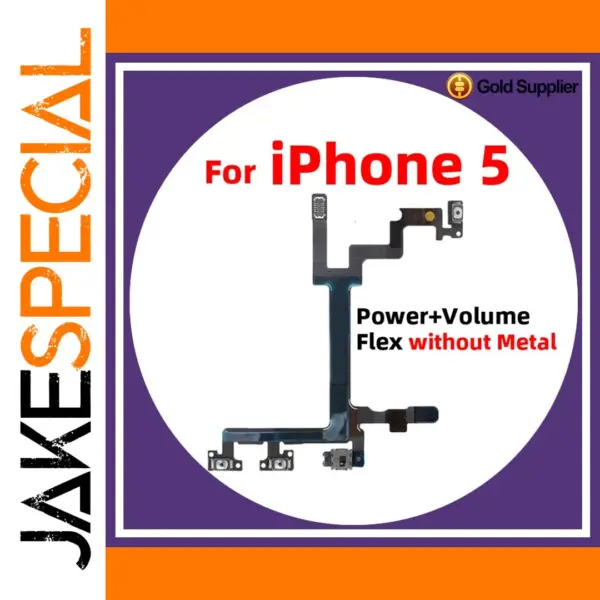 iPhone 5 Power & Volume Flex Cable Replacement