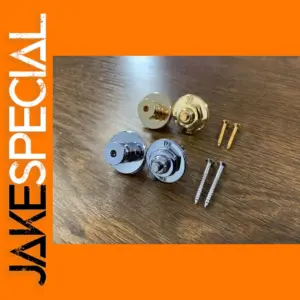 Security Straplocks Set for Electric Bass & Guitars
