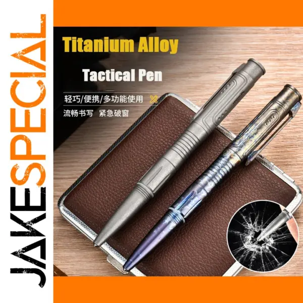 Titanium Alloy Tactical EDC Pen 135mm