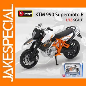 Bburago 1:18 KTM 990 Supermoto R Model