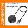 Garmin Smartwatch Charging Cable 1m for Multiple Models
