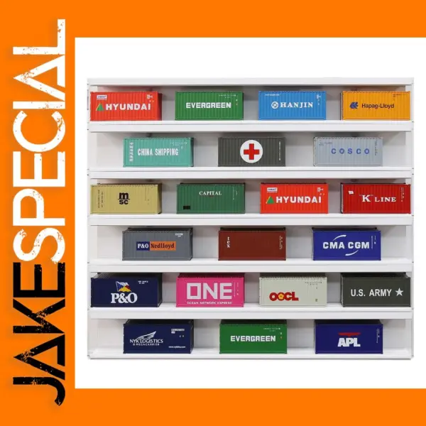 O Scale 20ft Shipping Container Model C4320