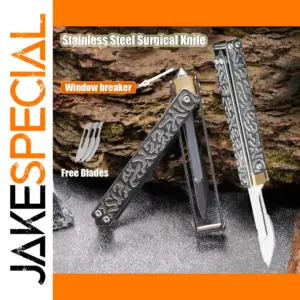 Stainless Steel Multi-function Folding Utility Knife
