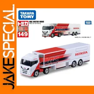 Honda Racing HRC Motor Home Diecast Model