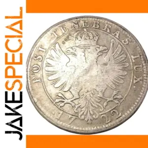 Antique Imitation Silver Coin 1722 Thaler
