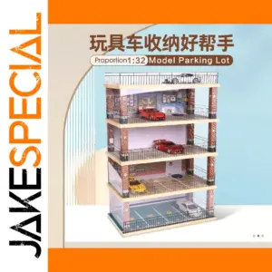 1:32 Wooden Car Garage Model Collection