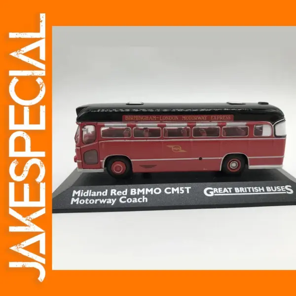 1/76 Scale UK Double-decker Bus Model Toy
