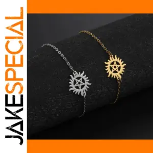 Pentacle Charm Bracelet for Men and Women