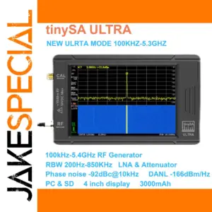tinySA ULTRA 100KHz-5.3GHz Spectrum Analyzer