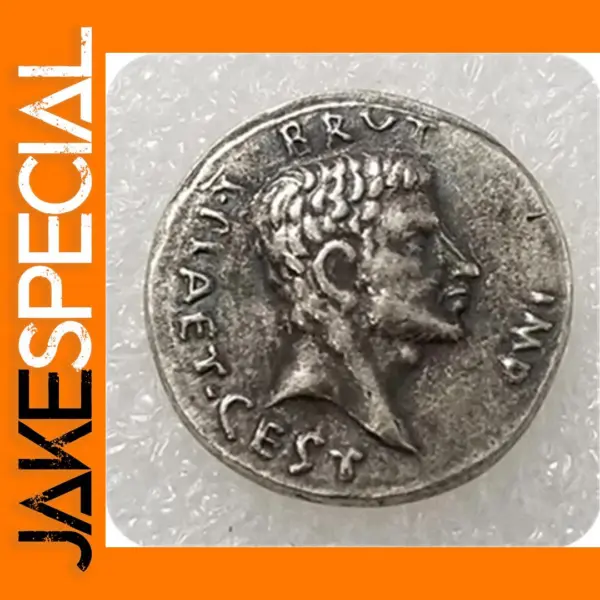 Roman Caesar Commemorative Replica Coin