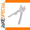 6-in-1 Stainless Steel Multi Tool Keychain