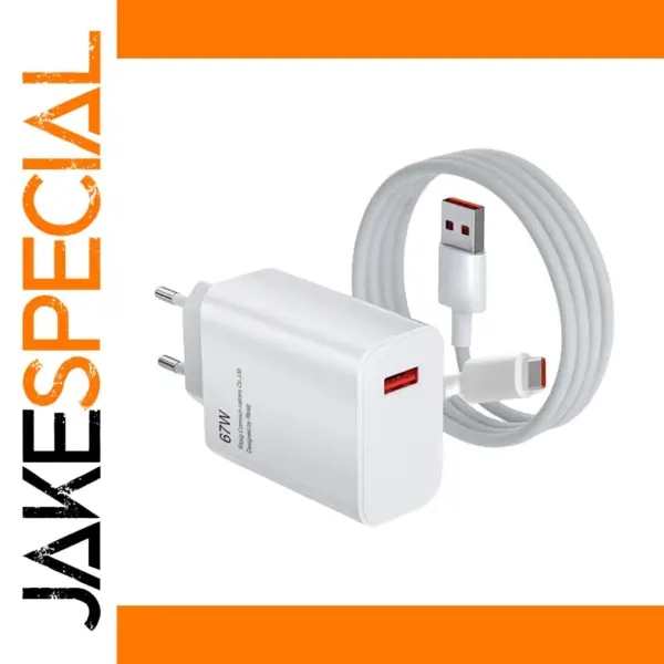 Xiaomi 67W Fast Charger with Type C Cable
