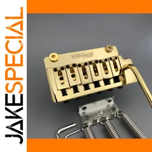 Wilkinson 2 Point Gold Tremolo Guitar Bridge