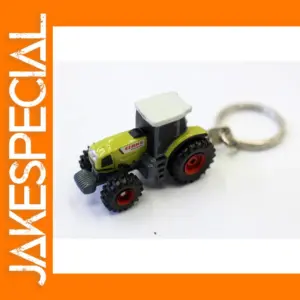 Claas Tractor Diecast Alloy Keychain Pendant