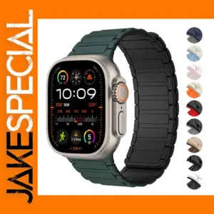 Silicone Magnetic Strap for Apple Watch 49mm 45mm