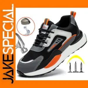 Men's Steel Toe Safety Work Sneakers