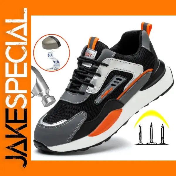 Men's Steel Toe Safety Work Sneakers
