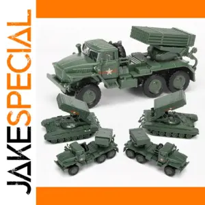 1:72 Scale Russian BM-21 Hail Rocket Launcher Model
