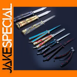 Genshin Impact Butterfly Knife Toy Model