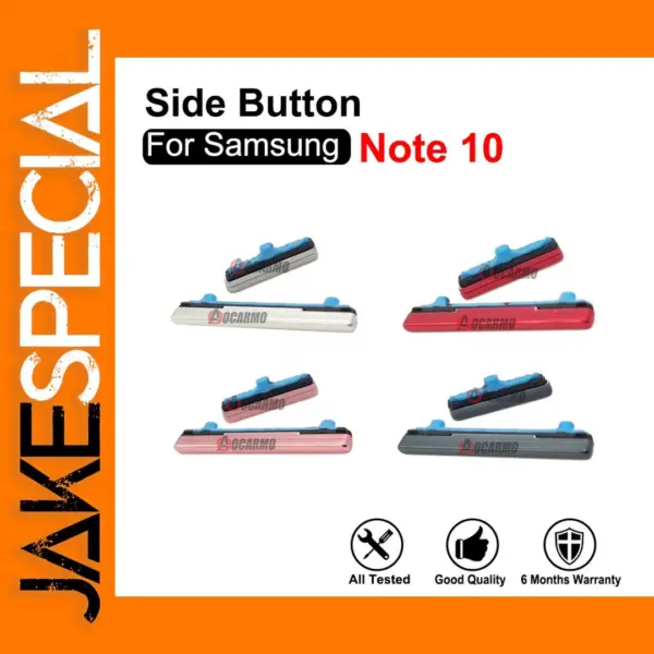 Samsung Galaxy Note 10 Power Button and Volume Key Replacement