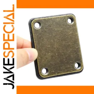 Electric Guitar Neck Plate with Screws Set
