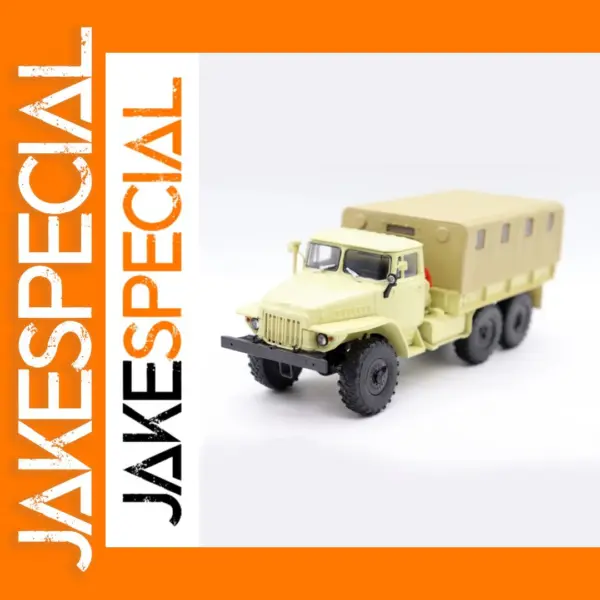 1:43 Scale URAL 377D Diecast Truck Model