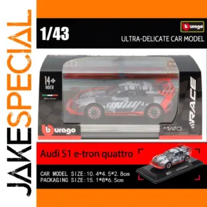 Bburago Audi S1 E-tron 1:43 Model Car