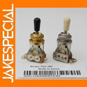Guitar 3 Way Toggle Switch Nickel/Gold 1 pcs