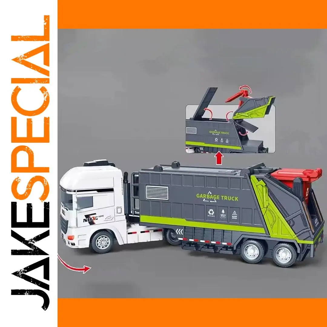 1/30 Scale City Garbage Truck Model 1 1/30 Scale City Garbage Truck Model