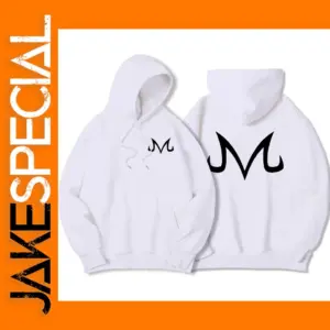 Japan Anime M Logo Printed Men's Hoodie