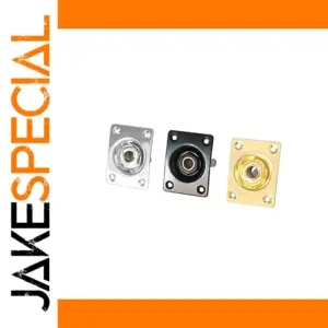 Rectangle Style Guitar Jack with Screws