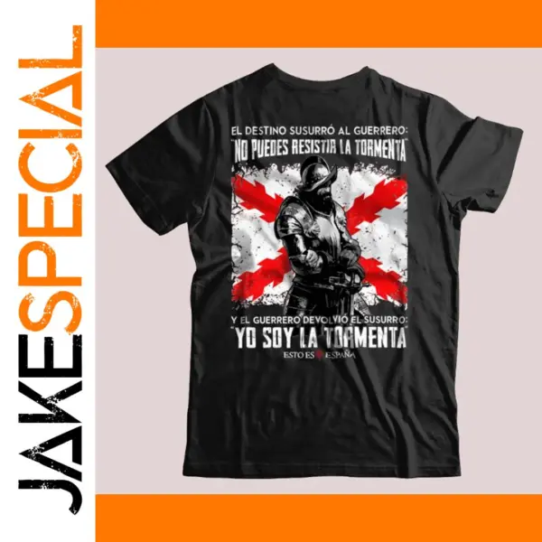 Spain Flag T-Shirt Unisex Summer Casual