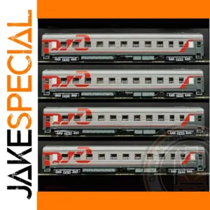 HO Scale Russian HERIS RZD Train Model