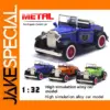 1/32 Classic Vintage Convertible Car Model