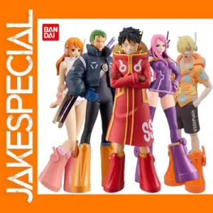 17cm One Piece PVC Action Figure Set