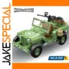 WWII Willis Jeep Vintage Building Blocks Set